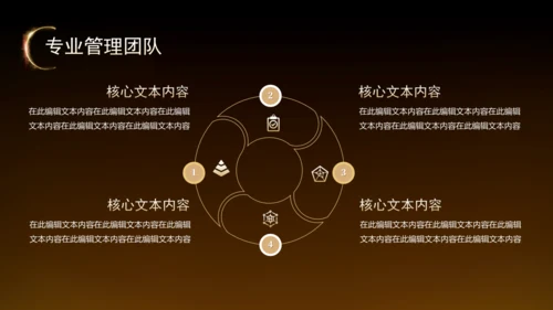黑金风房地产融资计划书通用PPT模板