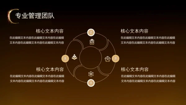 黑金风房地产融资计划书通用PPT模板