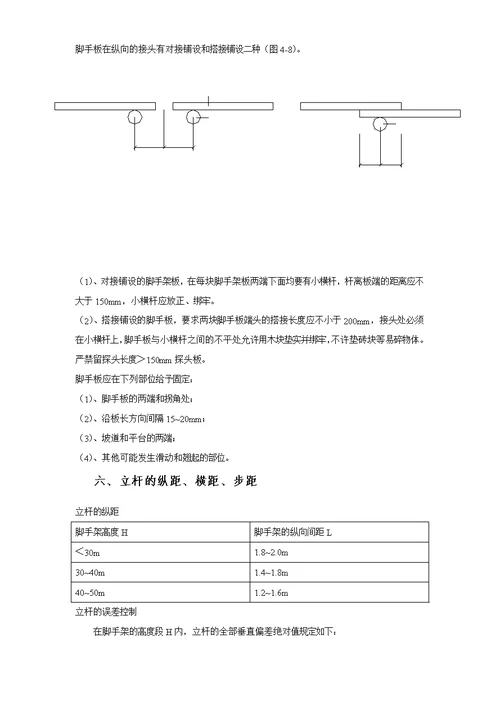 b碧海红树园外墙脚手架施工组织设计