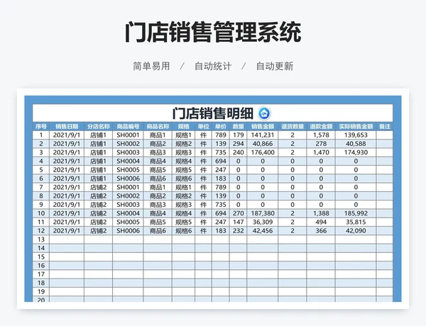 门店销售管理系统