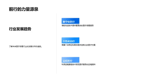 健康保健的革新之路