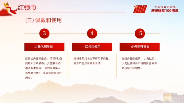 少先队员标志礼仪基本规范教学通用PPT课件