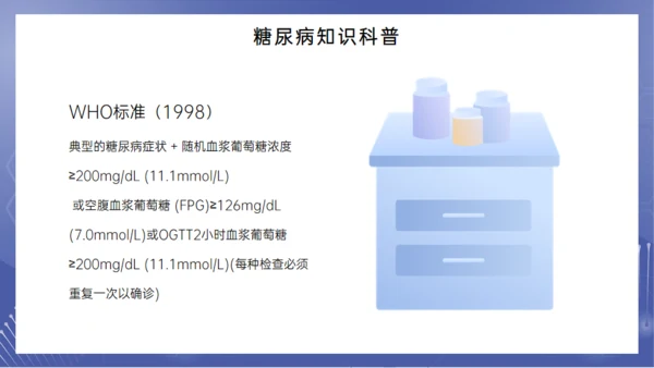 糖尿病健康讲座，女医师通用PPT模板
