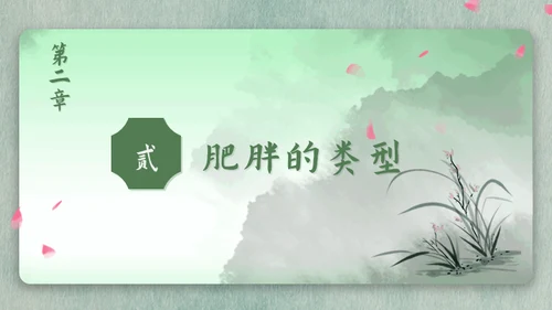 我要减肥中医的减脂养生智慧通用PPT模板