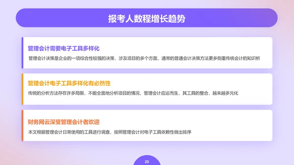 紫色创意金融管理会计毕业答辩PPT