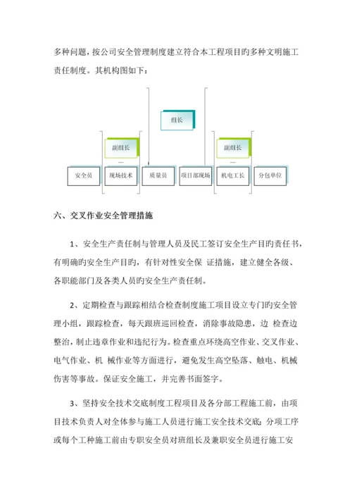 交叉作业专项专题方案.docx