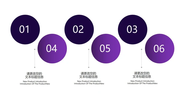 商务科技风紫色企业宣传PPT模板