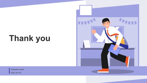 蓝色简约风大学生通用求职简历PPT主题