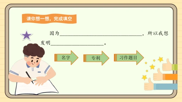 统编版语文四年级下册2024-2025学年度第二单元习作：我的奇思妙想（课件）