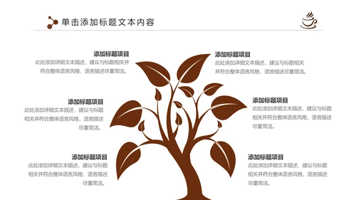 下午茶西餐厅休闲咖啡厅PPT模板