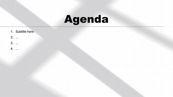 灰白色极简风空间建筑通用PPT主题