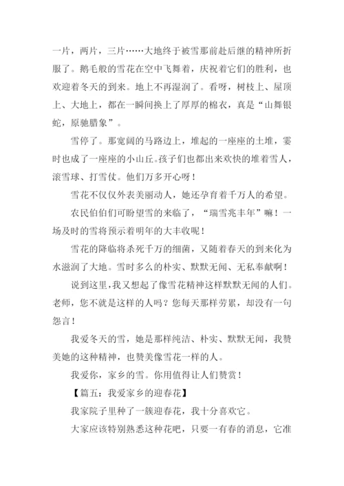 我爱家乡的作文600字.docx