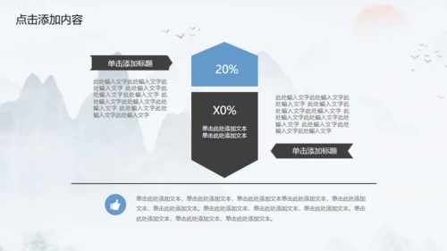 古韵水墨意境中国风通用PPT模板