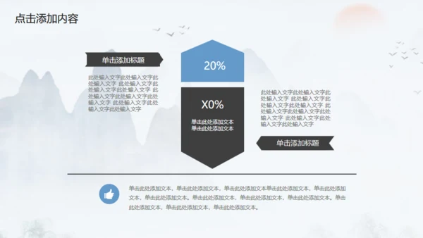 古韵水墨意境中国风通用PPT模板