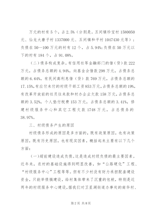 关于村级债务清理情况核实报告 (4).docx