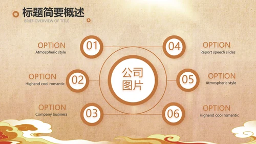 古典中国风国家博物馆动态PPT