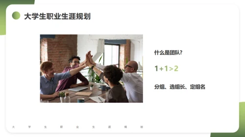 大学生职业生涯规划通用PPT课件模版