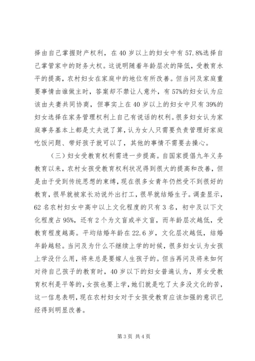 妇女维权工作调研报告 (3).docx
