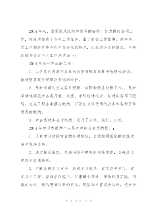 个人财务会计工作总结.docx