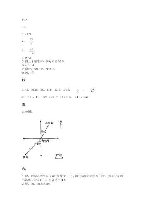 成都外国语学校小升初数学试卷及参考答案【考试直接用】.docx