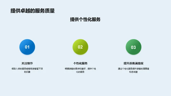 打造五星级游客体验