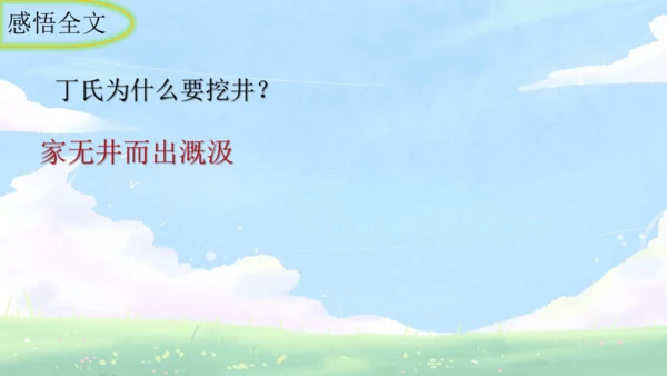 第24课 寓言四则《穿井得一人》课件