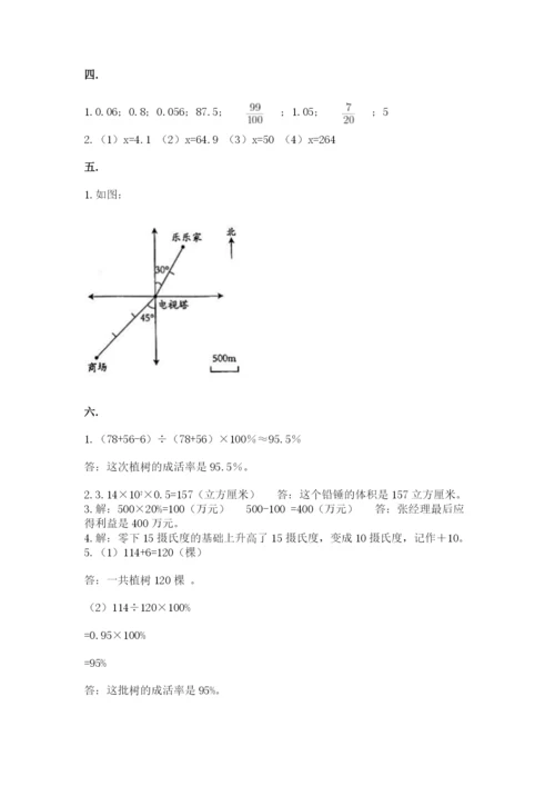 杭州文澜中学小升初数学试卷【易错题】.docx