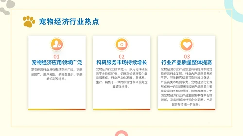 简约实图狗宠物经济行业前景分析报告汇报模板