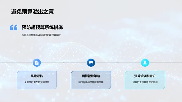 预算管理报告PPT模板