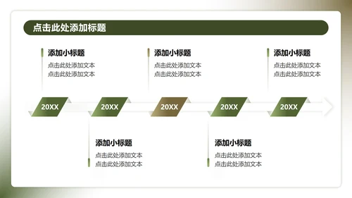 绿色迷彩3D风国防教育爱国主题班会PPT模板