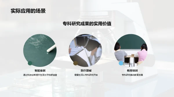 探索专科研究之路
