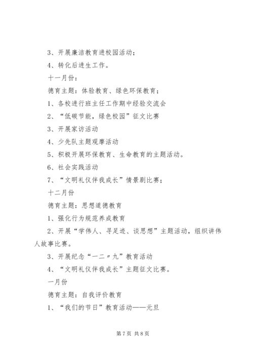 沈桥小学素质教育工作计划2 (2).docx