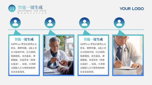 青色扁平风儿科健康指标数据分析报告PPT模板