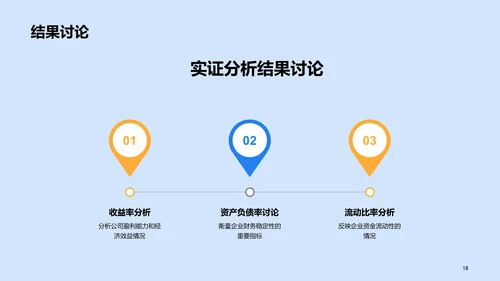 蓝色插画毕业答辩通用PPT模板