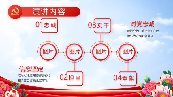 奋进新征程建功新时代五四青年节PPT封含