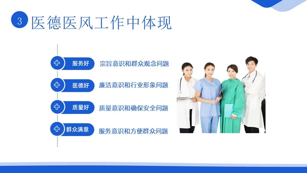 医德医风医生职业准则医生行业自律培训PPT课件