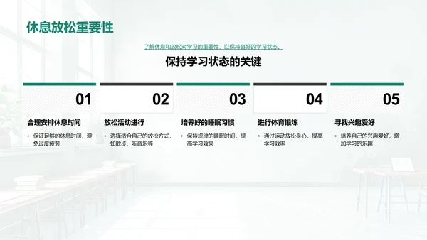 高一学期学习总结PPT模板