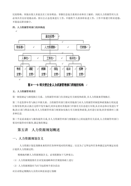 人力资源概述.docx