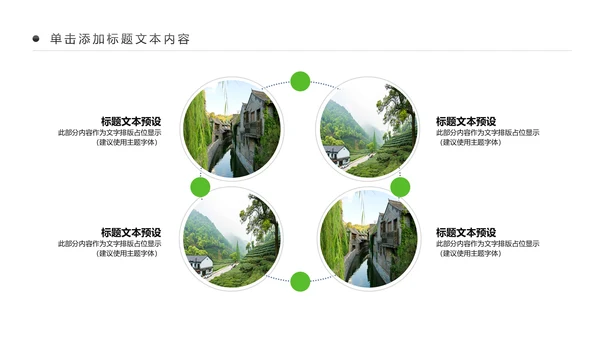 清新乡村旅游新农村建设乡村建设乡村旅游PPT模板