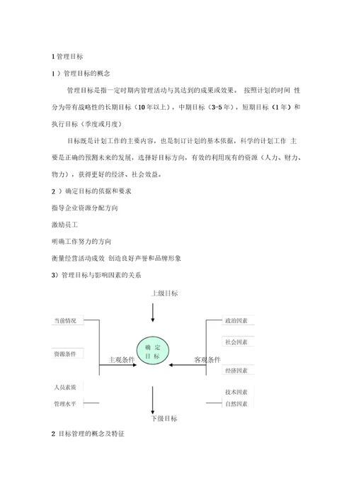 管理咨询企业目标管理体系