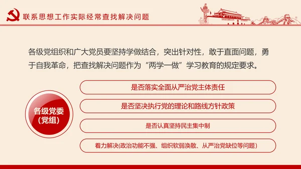 两学一做学习教育常态化制度化的意见PPT
