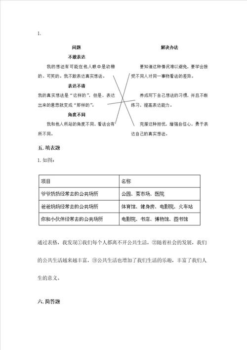 部编版五年级下册道德与法治 期末测试卷精品能力提升