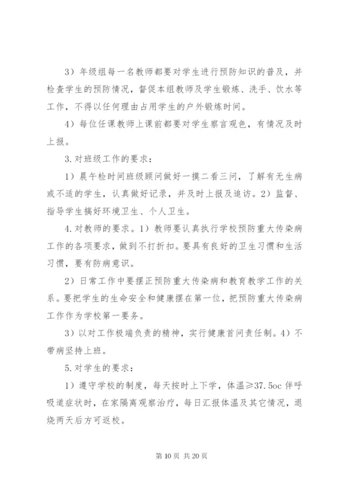 传染病疫情应急处置预案.docx