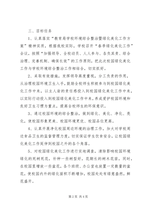 街道新学年校园绿化美化工作实施方案 (5).docx