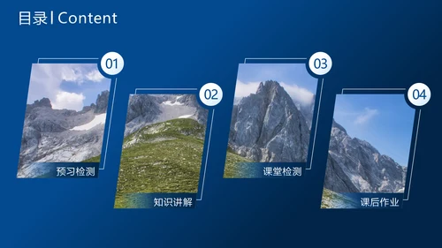 中学地理教学模板PPT模板