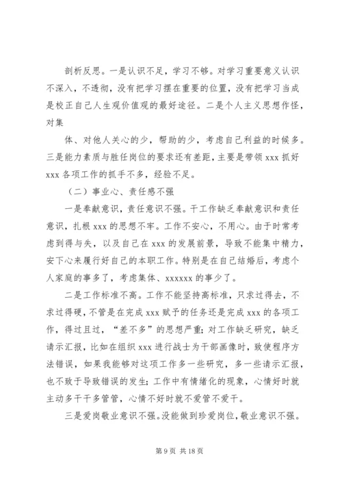 讲政治守纪律党性分析.docx