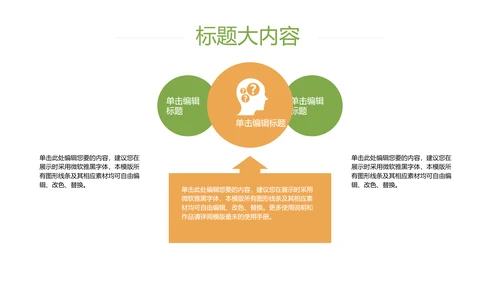 创意手绘餐饮美食动态PPT模板D