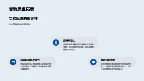 科学实验学习报告PPT模板