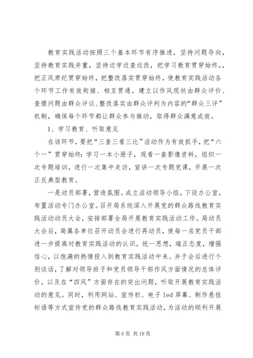 群众路线教育实践活动实施方案 (18).docx