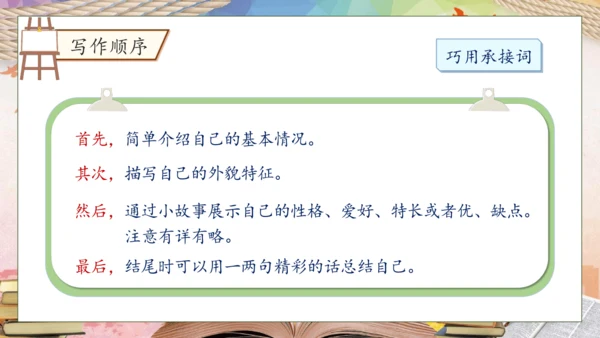 【核心素养】部编版语文四年级下册-习作7：我的“自画像”（课件）